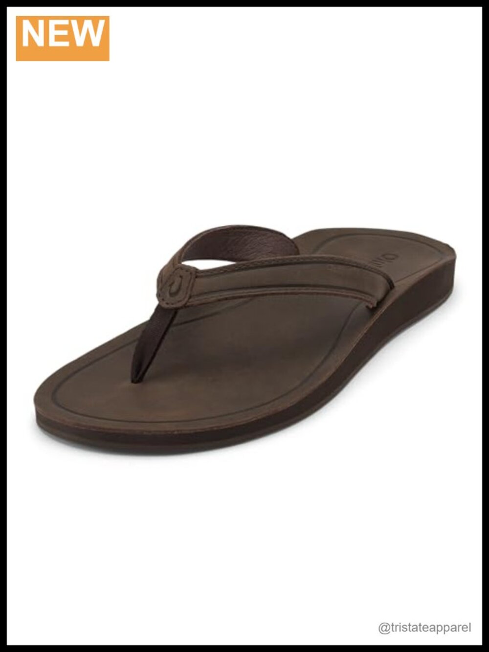 Full-Grain Leather Everyday Sandals Slip On Comfort Casual Beach Thong F